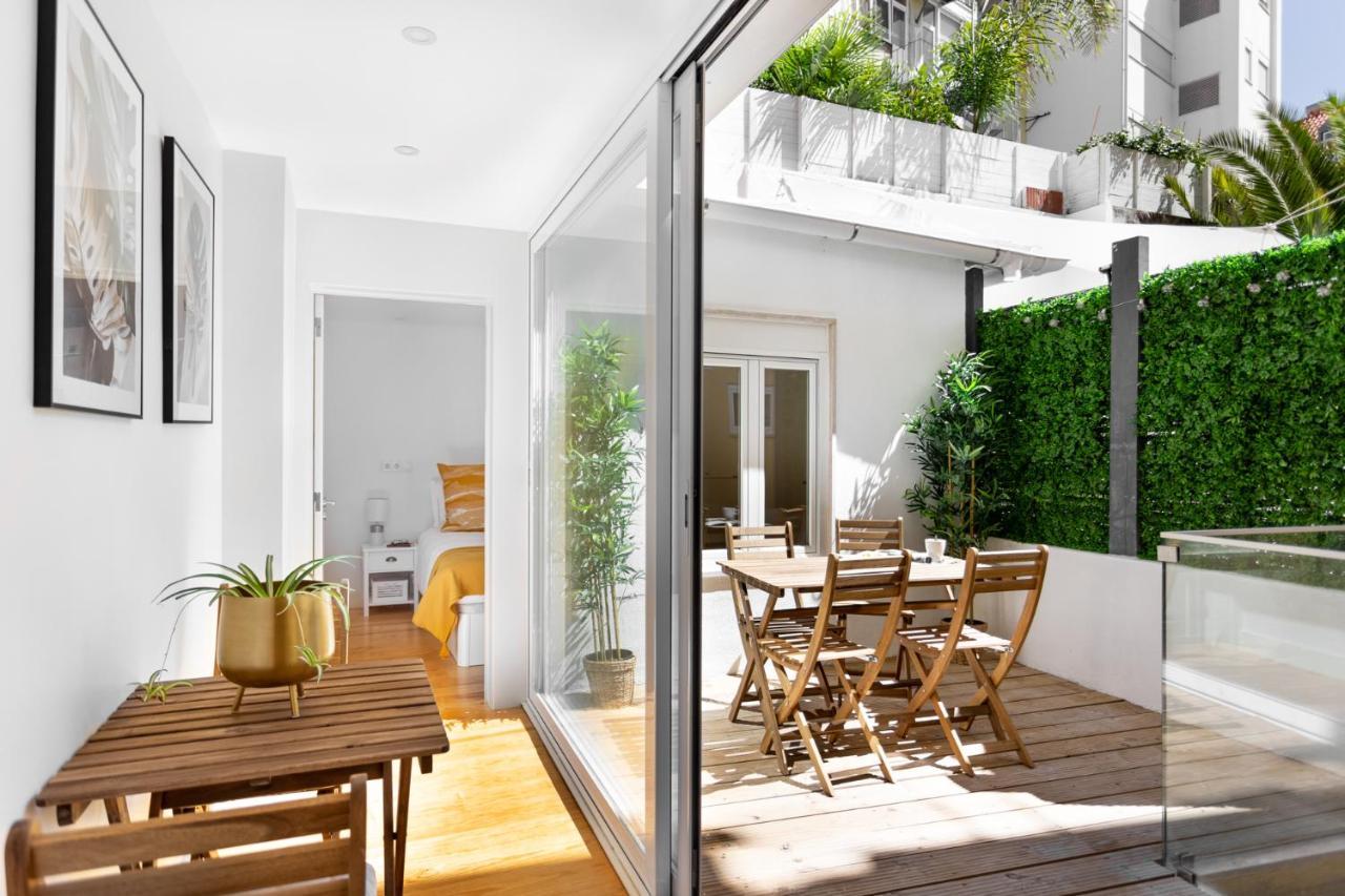 Joivy Principe Real 2Br Apt With Terrace Nearby Botanical Garden Of Lisboa Kültér fotó